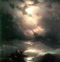 Буря на Северном море. 1865 - Storm in the North Sea. 1865276 х 202 смХолст, маслоРомантизм, реализмРоссияФеодосия. Феодосийская картинная галерея им. И. К. Айвазовского